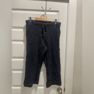 Hammacher Schlemmer 100% thick Cashmere Capris Women’s M